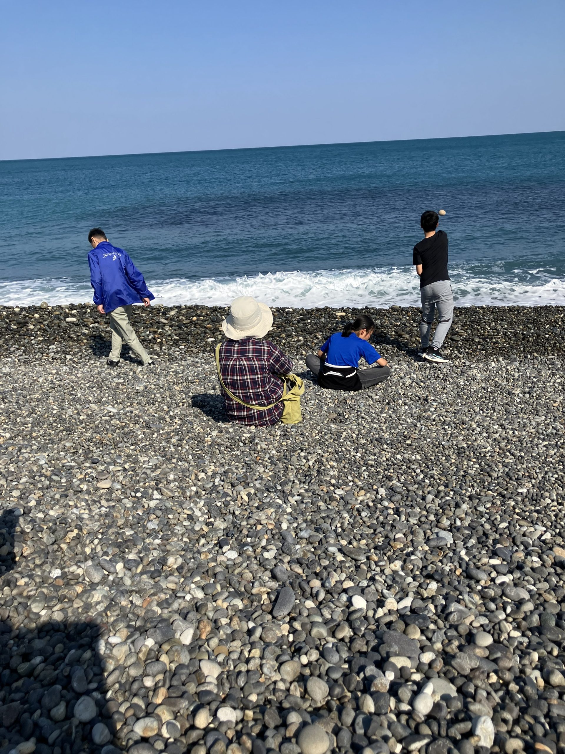海に向かって「おーい！」～七里御浜